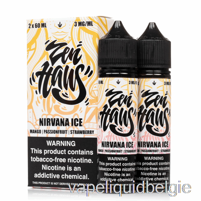 Vape België Nirvana Ijs - Zen Haus - 120ml 0mg